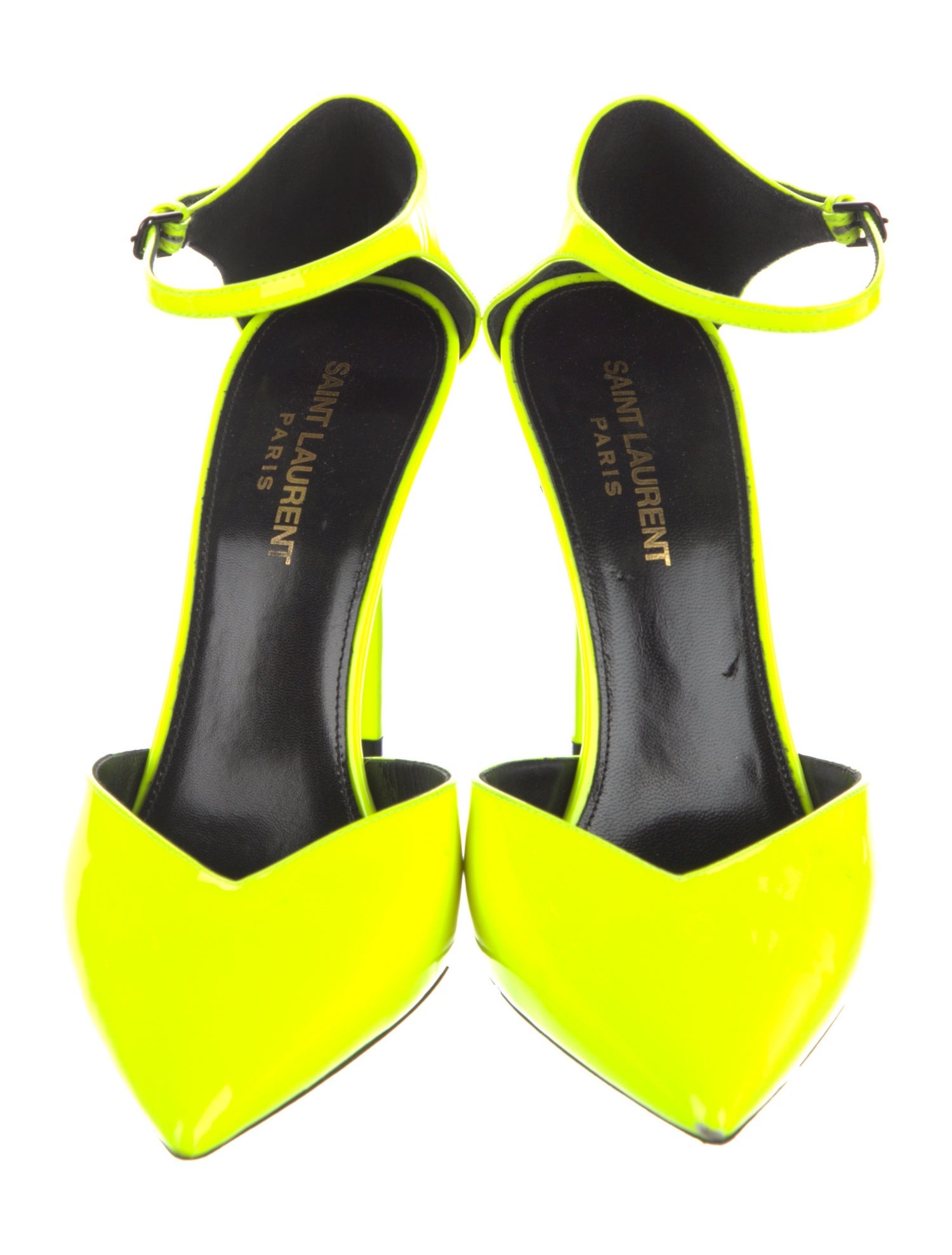 Saint Laurent Patent Leather D'Orsay Pumps